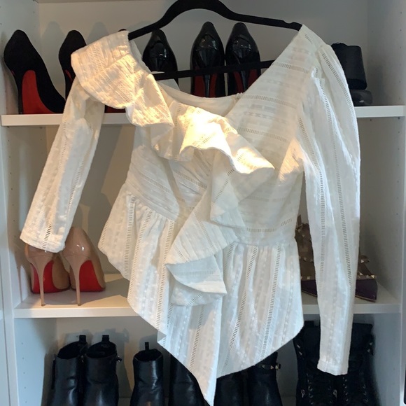 Lea & Viola Ruffle Top from Revolve - Picture 3 of 5